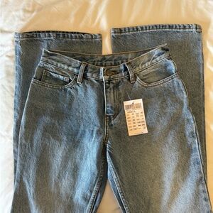 John Galt Light Blue Eleanor Low Rise Jeans